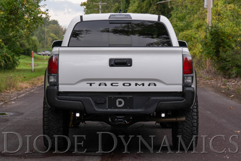 Toyota Tacoma Backup Light Kit - Rear - Diode Dynamics - C1 Pro Stage Series - Red - `16-`23